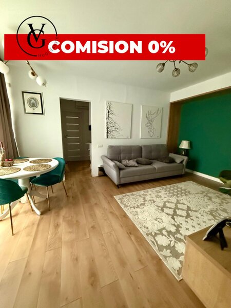 Jiului, apartament 3 camere complet mobilat modern si curte.
